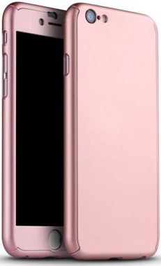 Чехол iPaky 360 градусов для Apple iPhone 6/6s (4.7") (+ стекло на экран) (Rose Gold) - ITMag