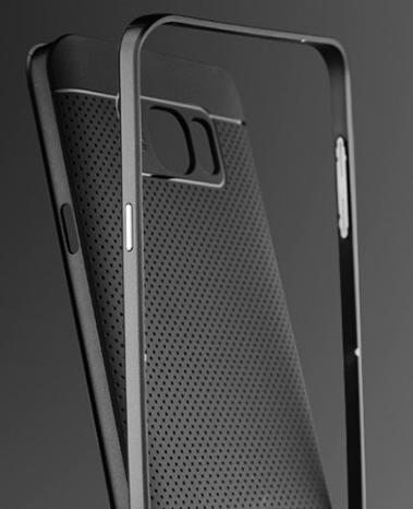 Чехол iPaky TPU+PC для Samsung Galaxy Note 5 (Серый) - ITMag