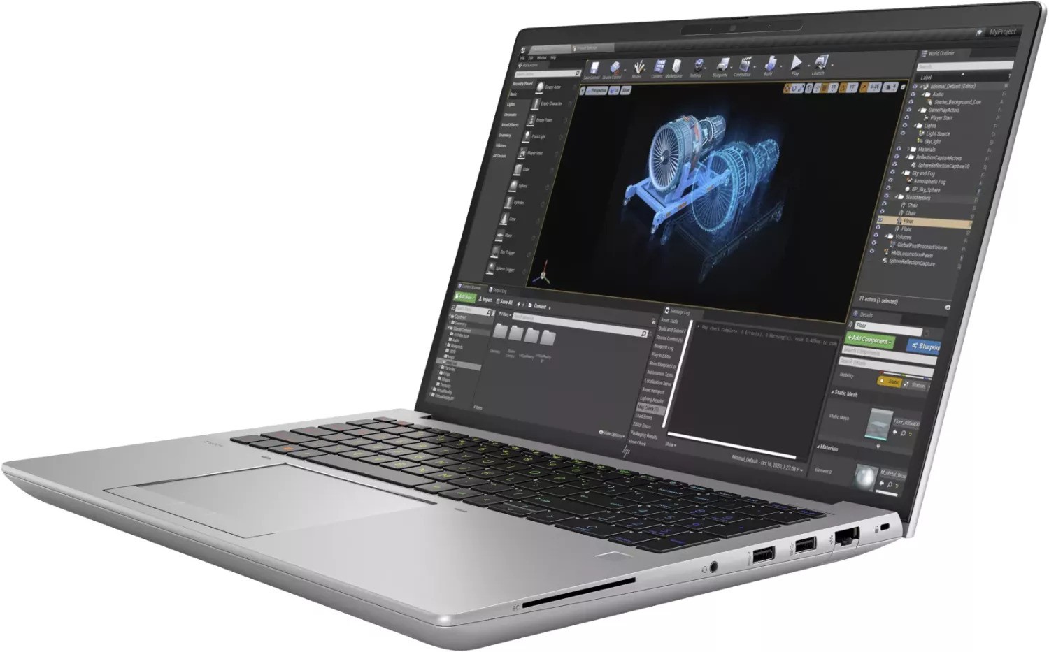 Купить Ноутбук HP ZBook Fury 16 G10 Silver (7B623AV_V5) - ITMag