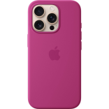 Apple iPhone 16 Pro Silicone Case with MagSafe - Fuchsia (MYYN3) Copy