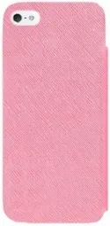 Чехол Nextouch для iPhone 5/5S (кожа, розовый)