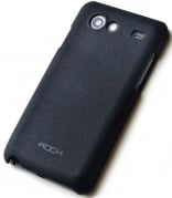 Пластиковая накладка ROCK Quicksand для Samsung Galaxy S Advance i9070 (черная)