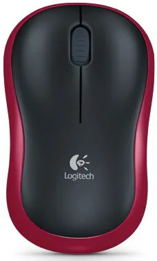 Logitech M185 Wireless Mouse Red (910-002237, 910-002240, 910-002633) - ITMag