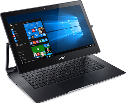 Купить Ноутбук Acer Aspire R 13 R7-372T-74B3 (NX.G8SAA.008) Titanium Gray - ITMag