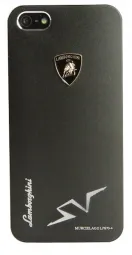 Пластиковая накладка с тиснением "Lamborghini" для Apple iPhone 5/5S