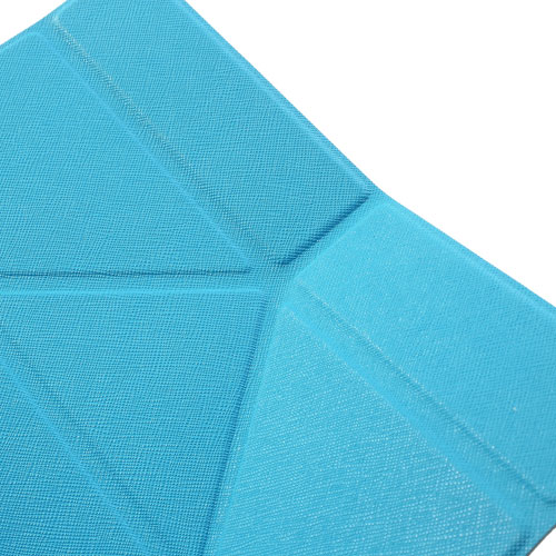 Чехол EGGO Tri-fold Cross Pattern Leather Case for iPad Air Blue - ITMag