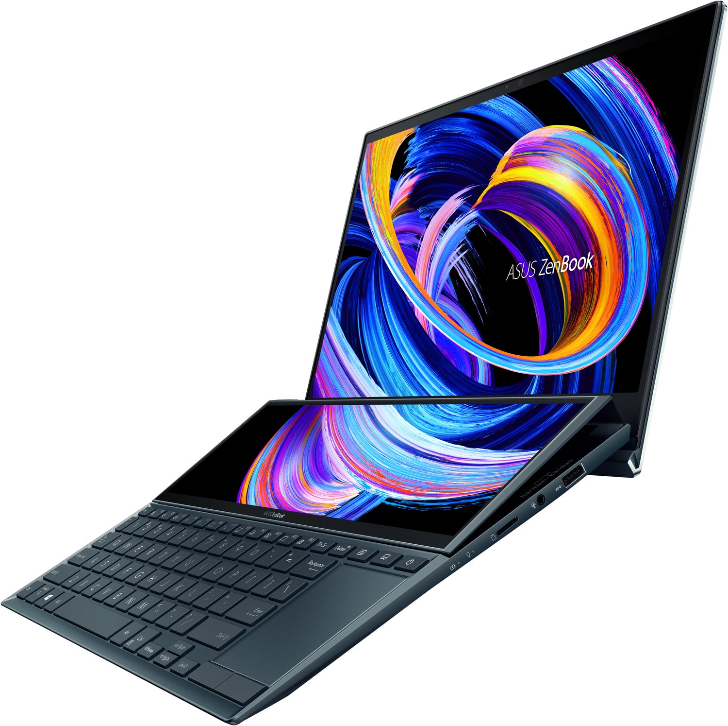 Купить Ноутбук ASUS ZenBook Duo 14 UX482EGR Celestial Blue (UX482EGR-XB74T) - ITMag