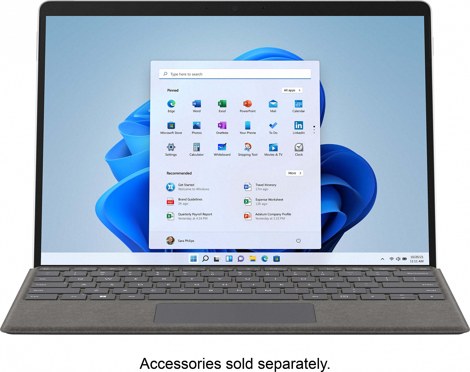 Купить Ноутбук Microsoft Surface Pro 8 i7 16/1000GB Platinum (EED-00016) - ITMag