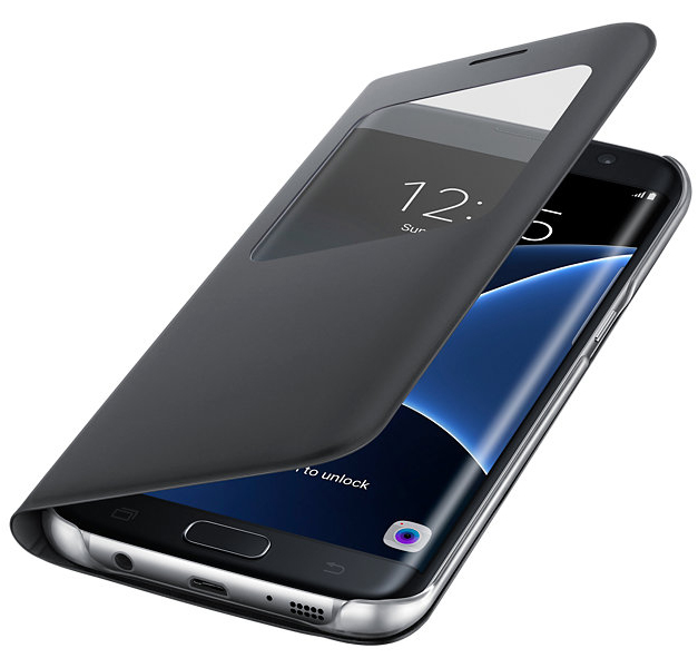 Samsung S View Cover Galaxy S7 Edge Black (EF-CG935PBEGRU) - ITMag