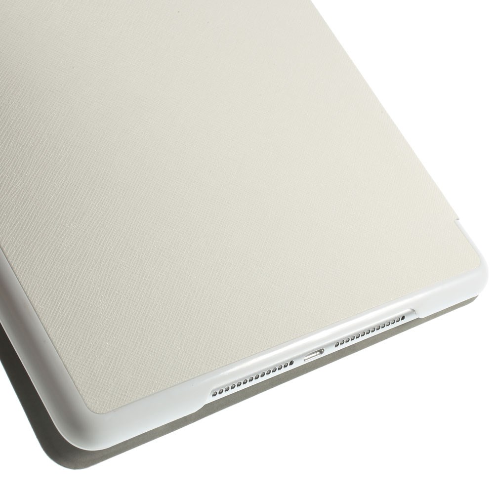 Чехол EGGO для iPad Air 2 Cross Texture Origami Stand Folio - White - ITMag