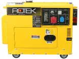 Дизельный генератор ROTEK GD4SS-3-6000-5EBZ-ATS 380V 50Hz (3 фазы) 5,5 kW с автозапуском (GEN241)