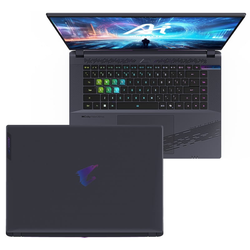 Купить Ноутбук GIGABYTE AORUS 16X 9SG 2024 Midnight Gray (9SG-43KZC54SD) - ITMag