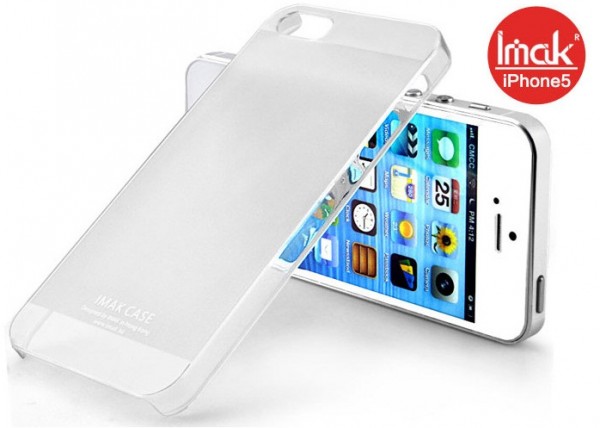 Пластиковая накладка IMAK 0,7 mm Color series для Apple iPhone 5/5S (Бесцветный (матовый)) - ITMag