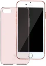 Чехол Baseus Simple Series Case (Clear) For iPhone7 Transparent Rose Gold (ARAPIPH7-B0R)