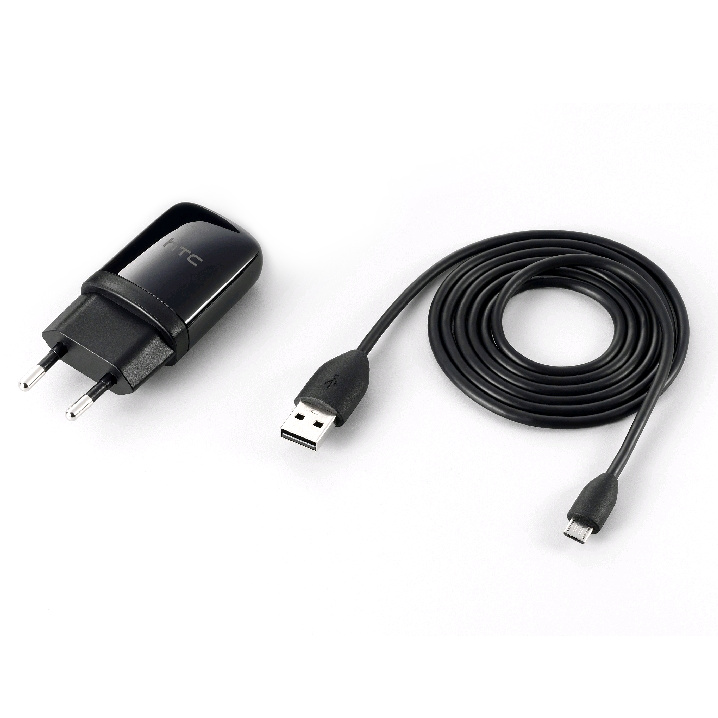 Сетевое зарядное устройство HTC TC E250 USB AC Adapter Travel Charger + DC M410 Micro USB кабель - ITMag