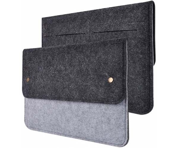 Чехол-конверт для Macbook Air 13,3 и Pro 13,3 черно-серый (GM05) - ITMag