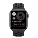 Apple Watch Nike Series 6 GPS 44mm Space Gray Aluminum Case w. Anthracite/Black Nike Sport B. (MG173)