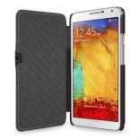 Кожаный чехол (книжка) TETDED Dijon 3 для Samsung N9000 Galaxy Note 3 (Черный / Black)