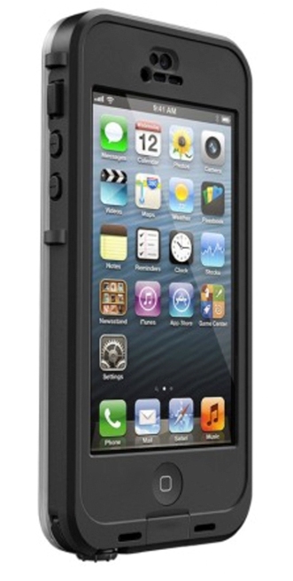 Чехол Lifeproof iPhone 5/5S nuud case black/smoke - ITMag