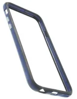 TPU бампер EGGO для iPhone 6/6S - Black / Dark Blue