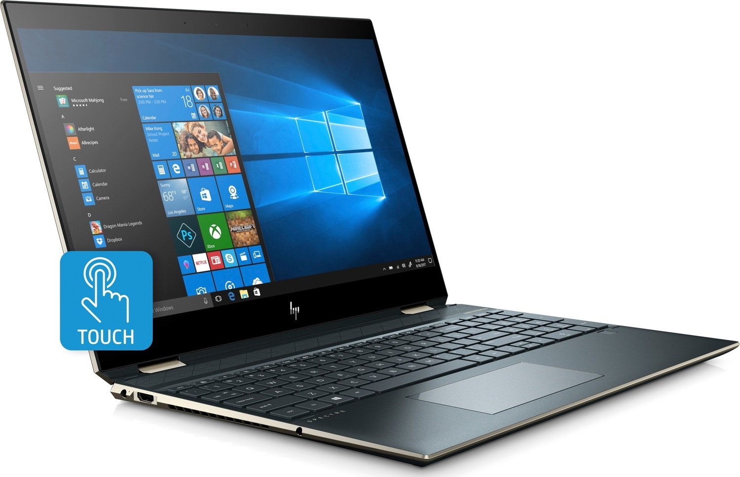 Купить Ноутбук HP Spectre x360 15-df0042ur (6BK40EA) - ITMag