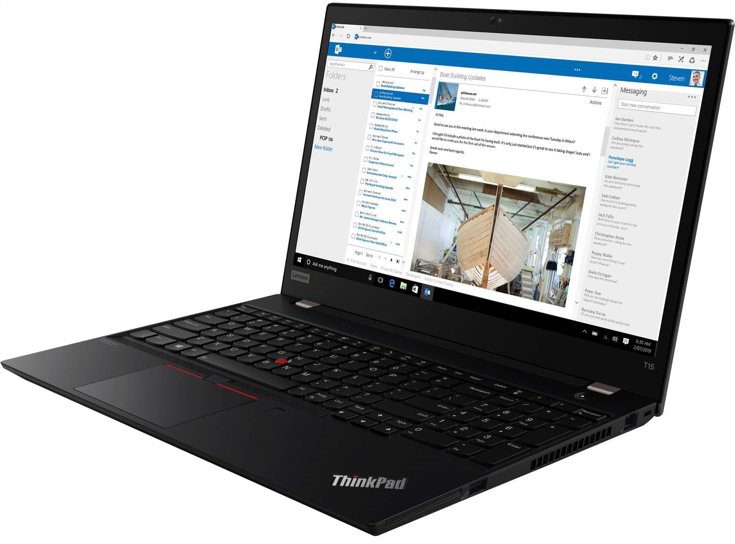 Купить Ноутбук Lenovo ThinkPad T15 Gen 2 Black Black (20W40087RA) - ITMag