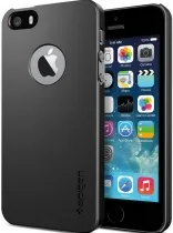Пластиковая накладка SGP iPhone 5S/5 Case Ultra Thin Air A Series Smooth Black (SGP10499)