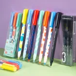 Ручки Xiaomi Kaco Jumbo Large Capacity Colorful Gel Pen Black Ink 3pcs