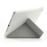 Чехол EGGO Tri-fold Cross Pattern Leather Case for iPad Air White