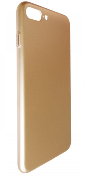 Пластиковая накладка soft-touch с защитой торцов Joyroom для Apple iPhone 7 plus (5.5") (Золотой) - ITMag