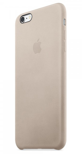 Apple iPhone 6s Plus Leather Case - Rose Gray MKXE2 - ITMag