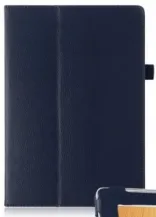 Кожаный чехол-книжка EGGO с функцией подставки для Asus ZenPad 10 (Z300C/Z300CG/Z300CL) (Синий)