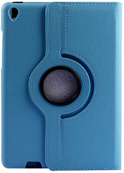 Чехол EGGO для Xiaomi Mi Pad (кожа, голубой, поворотный) - ITMag