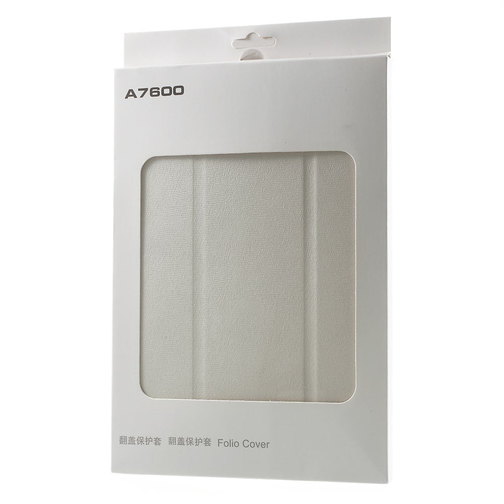 Чехол EGGO Tri-fold Stand Pattern Leather Case for Lenovo IdeaTab A7600 (Белый) - ITMag