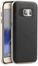 Чехол iPaky TPU+PC для Samsung G930F Galaxy S7 (Золотой)