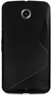 TPU Duotone Motorola Nexus 6 (Черный (матово/прозрачный)) - ITMag