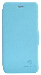 Кожаный чехол (книжка) Nillkin Fresh Series для Apple iPhone 6/6S (4.7") (Голубой)