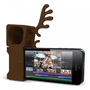 Ozaki O!music Zoo Deer Brown for iPhone 5 (OM936DA) - ITMag