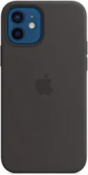 Apple iPhone 12/12 Pro Silicone Case with MagSafe - Black (MHL73) Copy