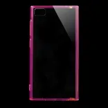 Пластиковая накладка EGGO для Xiaomi MI-3 (Прозрачная/Розовая)