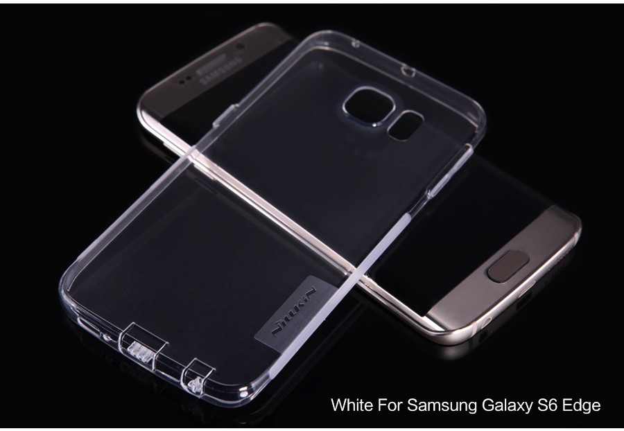 TPU чехол Nillkin Nature Series для Samsung G925F Galaxy S6 Edge (Бесцветный (прозрачный)) - ITMag