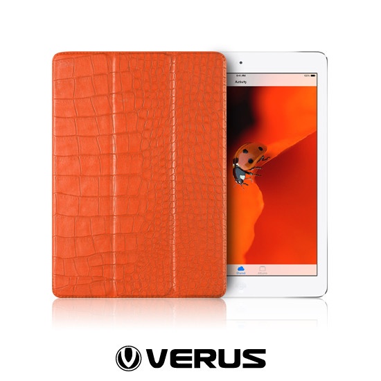 Чехол Verus Crocodile Leather Case for iPad  Air (Orange) - ITMag