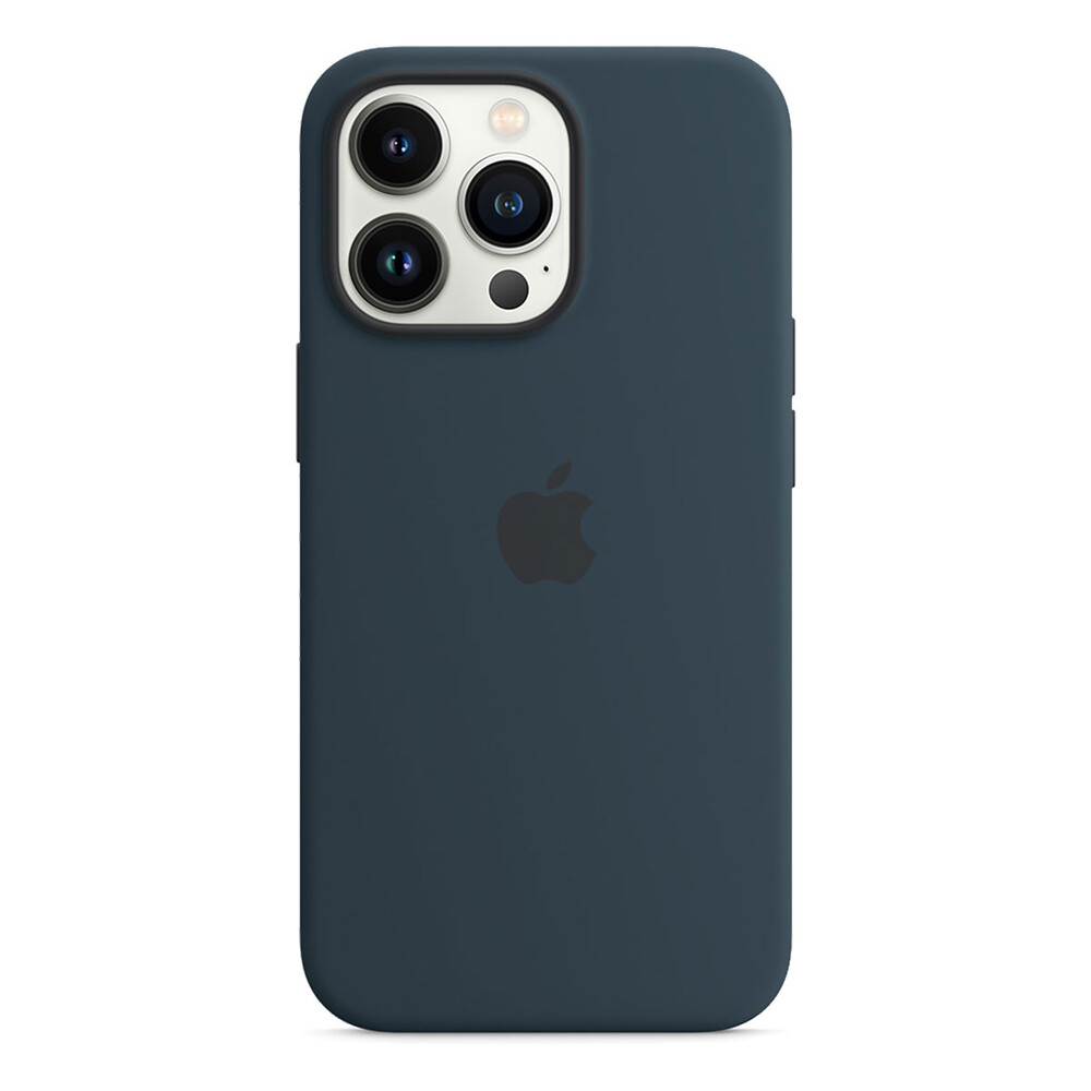 Apple iPhone 13 Pro Max Silicone Case with MagSafe - Abyss Blue (MM2T3) Copy - ITMag