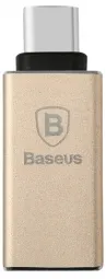 OTG Baseus Sharp Series type-c adapter Champagne Gold (CATYPEC-AD0V)