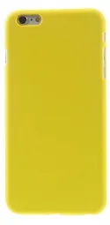 Прорезиненный чехол EGGO для iPhone 6 Plus/6S Plus - Yellow
