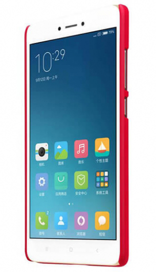Чехол Nillkin Matte для Xiaomi Redmi Note 4X (+ пленка) (Красный) - ITMag