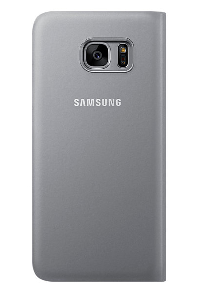 Samsung S View Cover Galaxy S7 Edge Silver (EF-CG935PSEGRU) - ITMag