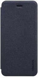 Кожаный чехол (книжка) Nillkin Sparkle Series для Apple iPhone 7 (4.7") (Черный)
