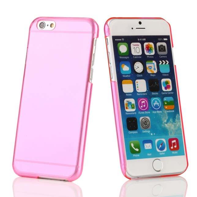 Пластиковая накладка EGGO для iPhone 6/6S - Pink - ITMag