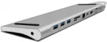 WIWU Adapter T7 USB-C to USB-C+RJ45+SD+3xUSB3.0+VGA+Mini Display port Space Gray (6957815505302)